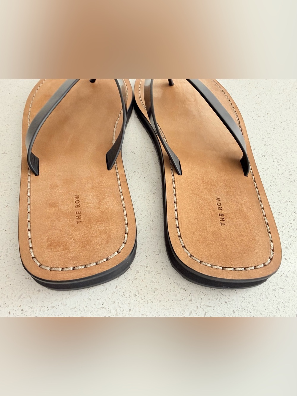 The Row City Flip Flop Black Size EU 39 US 9 - Picture 6 of 8
